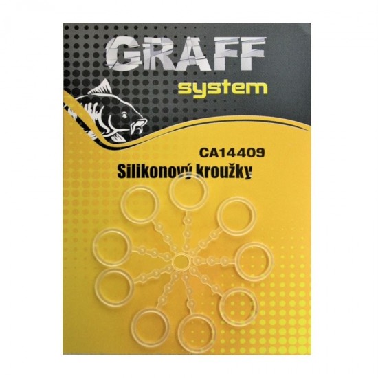 Silikonové kroužky Graff 7 mm / 9 ks