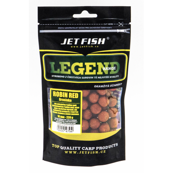 Boilies Jet Fish Legend Range boilie: Robin Red...