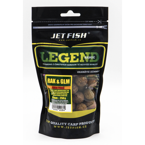 Extra tvrdé boilie Jet Fish Legend Range: Rak &...