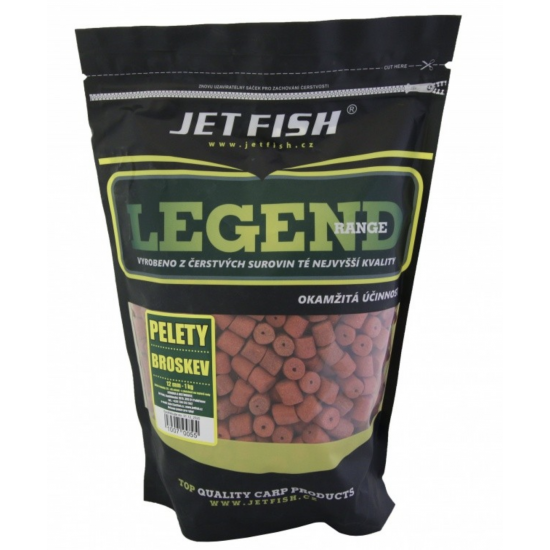 Pelety Jet Fish Legend Range: Broskev / 12 mm /...