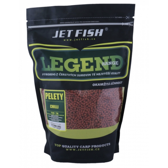 Pelety Jet Fish Legend Range: Chilli / 4 mm / 1 kg