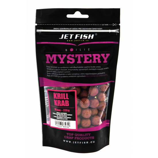 Boilies Jet Fish Mystery: Krill / Krab / 16 mm...
