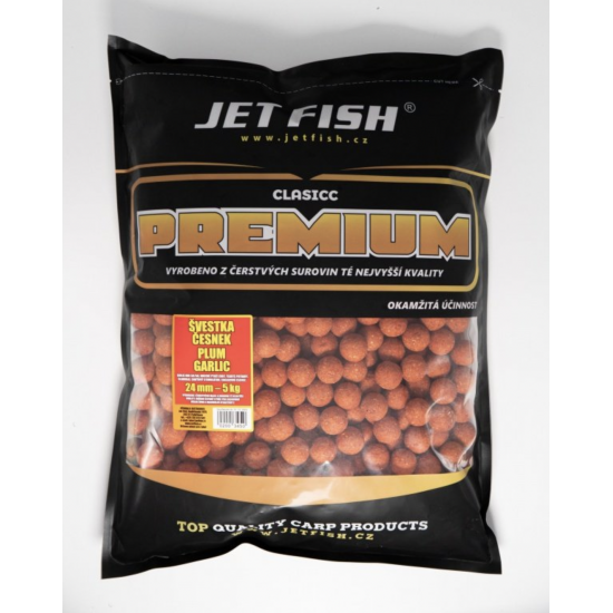 Boilie Jet Fish Premium Classic: Švestka /...