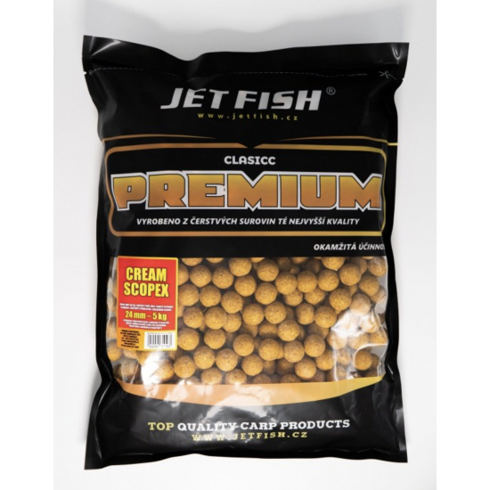 Boilie Jet Fish Premium Classic: Cream / Scopex...