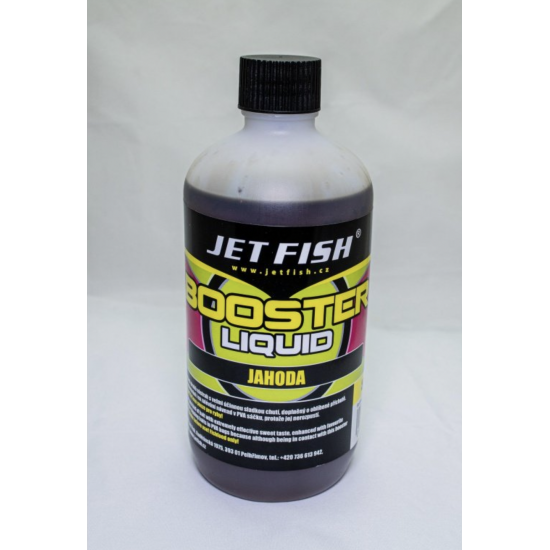 Booster Liquid Jet Fish: Jahoda / 500 ml