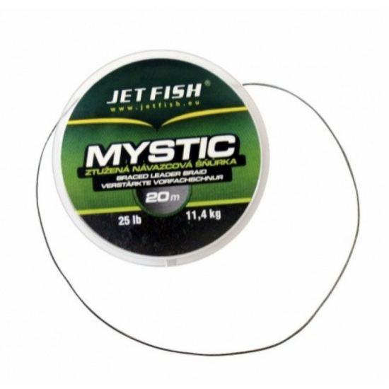 Ztužená šňůra Jet Fish Black Mystic / 25 lbs /...