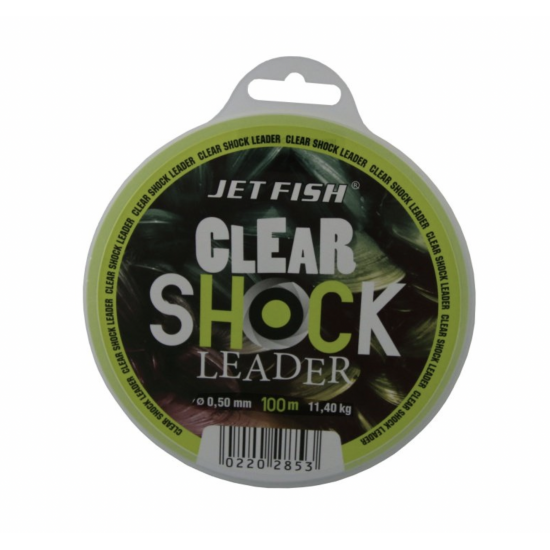 Šokový vlasec Jet Fish Clear Shock Leader / 0,5...