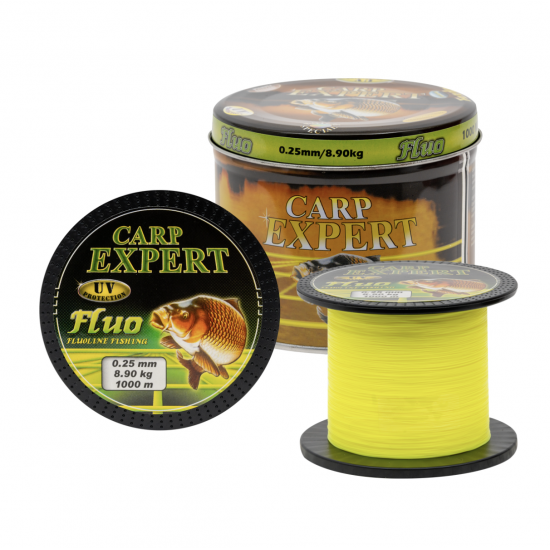 Vlasec Carp Expert UV Fluo žlutý / 0,30 mm /...