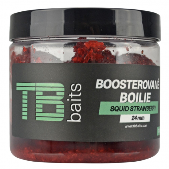 Boosterované Boilie TB Baits: Squid Strawberry...