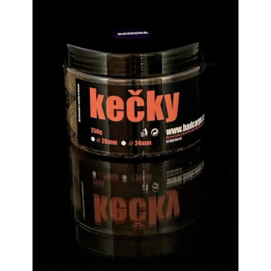 Boilies BadCarps Gamora Kečky / 20 mm / 250 g
