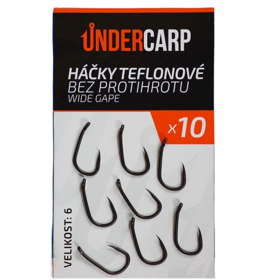 Háčky Undercarp teflonové...