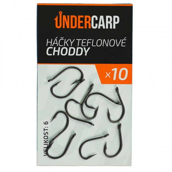 Háčky Undercarp teflonové...