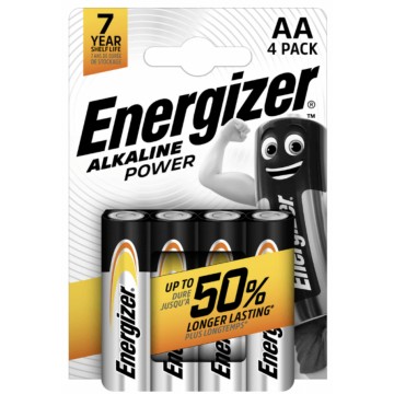 Baterie Energizer Alkaline Power AA / 4 ks