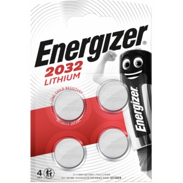 Baterie Energizer Lithium CR2032 / 4 ks