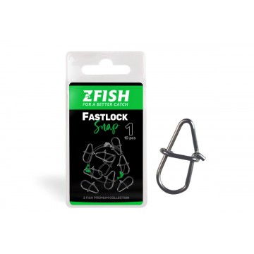 ZFISH Karabinka Fastlock Snap, Velikost:1