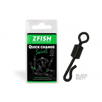 ZFISH Obratlík Quick Change Swivel Matt,...