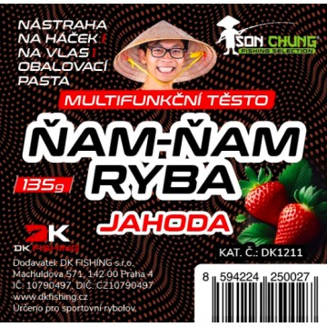 Ňam-Ňam ryba jahoda 135g -...