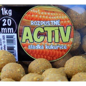 ACTIV BOILIES SLADKÁ KUKUŘICE, 20mm 5kg.