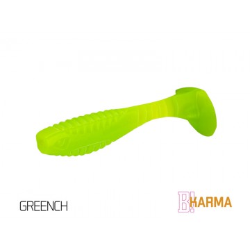 Umělá nástraha Delphin KARMA UVs / 5ks 8cm/GREENCH