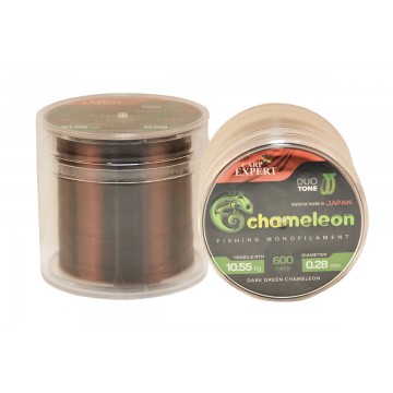 CARP EXPERT CHAMELEON 600M/SPOOL SHINY DARK...