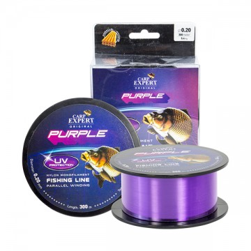 CARP EXPERT VLASEC UV FIALOVÝ 0,35 1000M 14,9