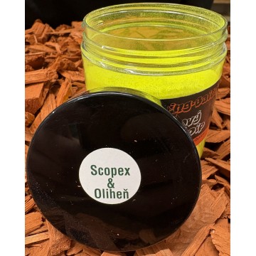 Práškový dip Tuning-Baits Scopex & oliheň / 100 g