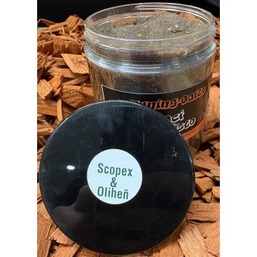 Obalovací těsto Tuning-Baits Scopex a oliheň /...