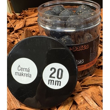 Vyvážené boilies Tuning-Baits Černá makrela /...