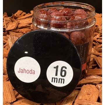Dipované Boilies Tuning-Baits Jahoda / 16 mm /...