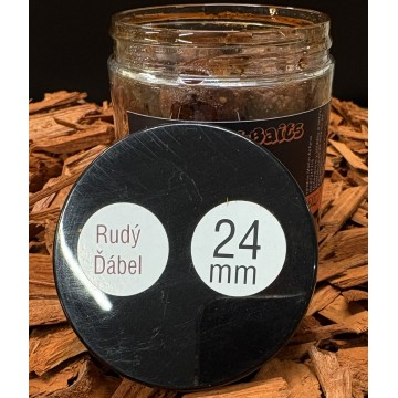 Dipované Boilies Tuning-Baits Rudý Ďábel / 24...