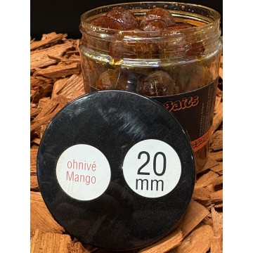 Dipované Boilies Tuning-Baits Ohnivé Mango / 20...