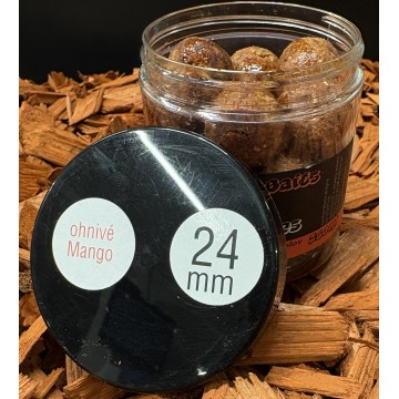 Dipované Boilies Tuning-Baits Ohnivé Mango / 24...