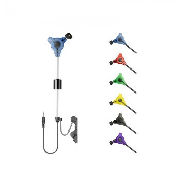 Signalizátor s ramínkem Delphin TRYO-fialový