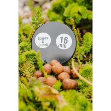 Dipované Boilies Tuning-Baits Scopex & Oliheň /...